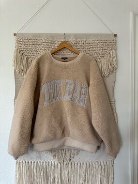 The Bar Gigi Teddy Pullover Sweatshirt